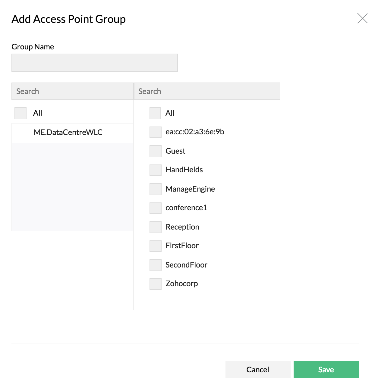 create AP Group