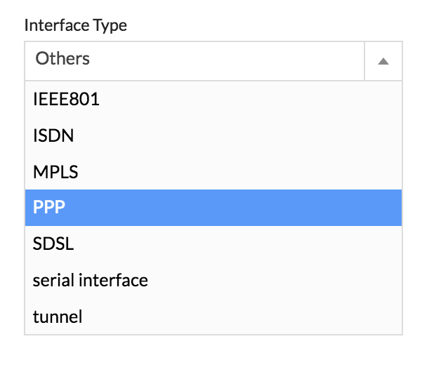 set interface