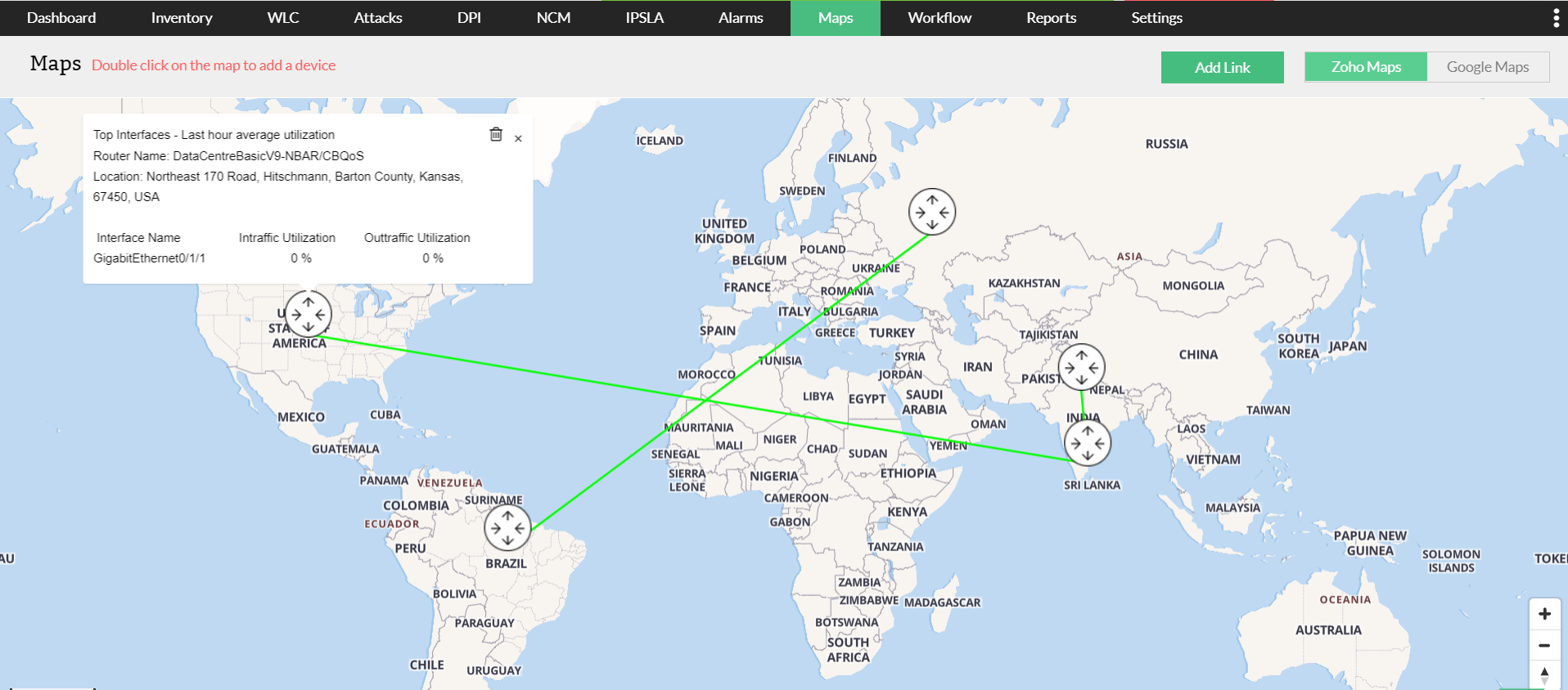 Zoho Map