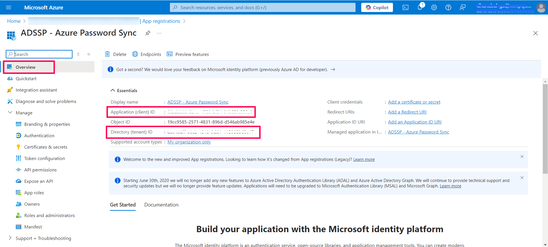 Password Synchronization with Microsoft 365/Azure