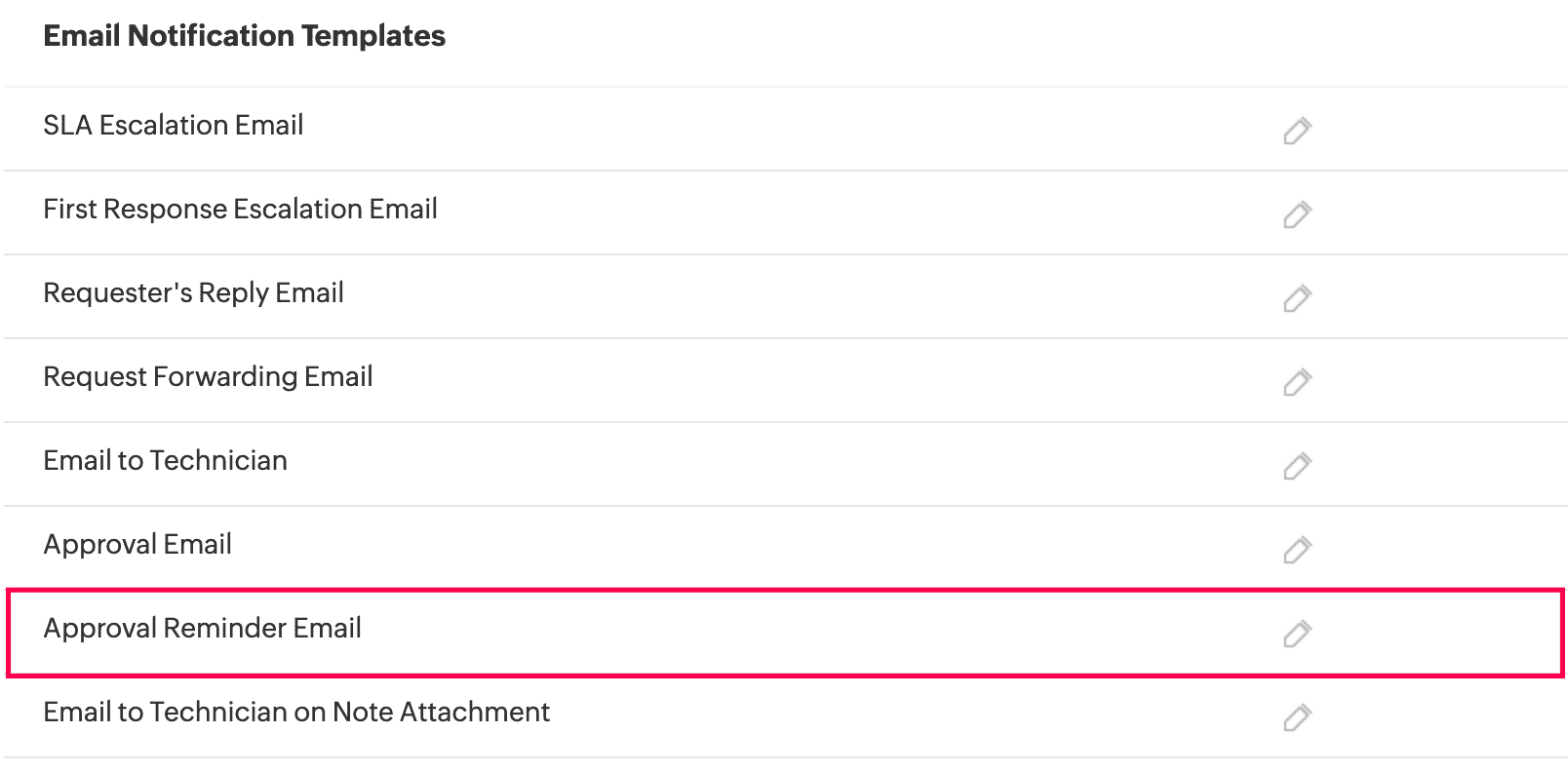 Approval Reminder Notification Enhancements