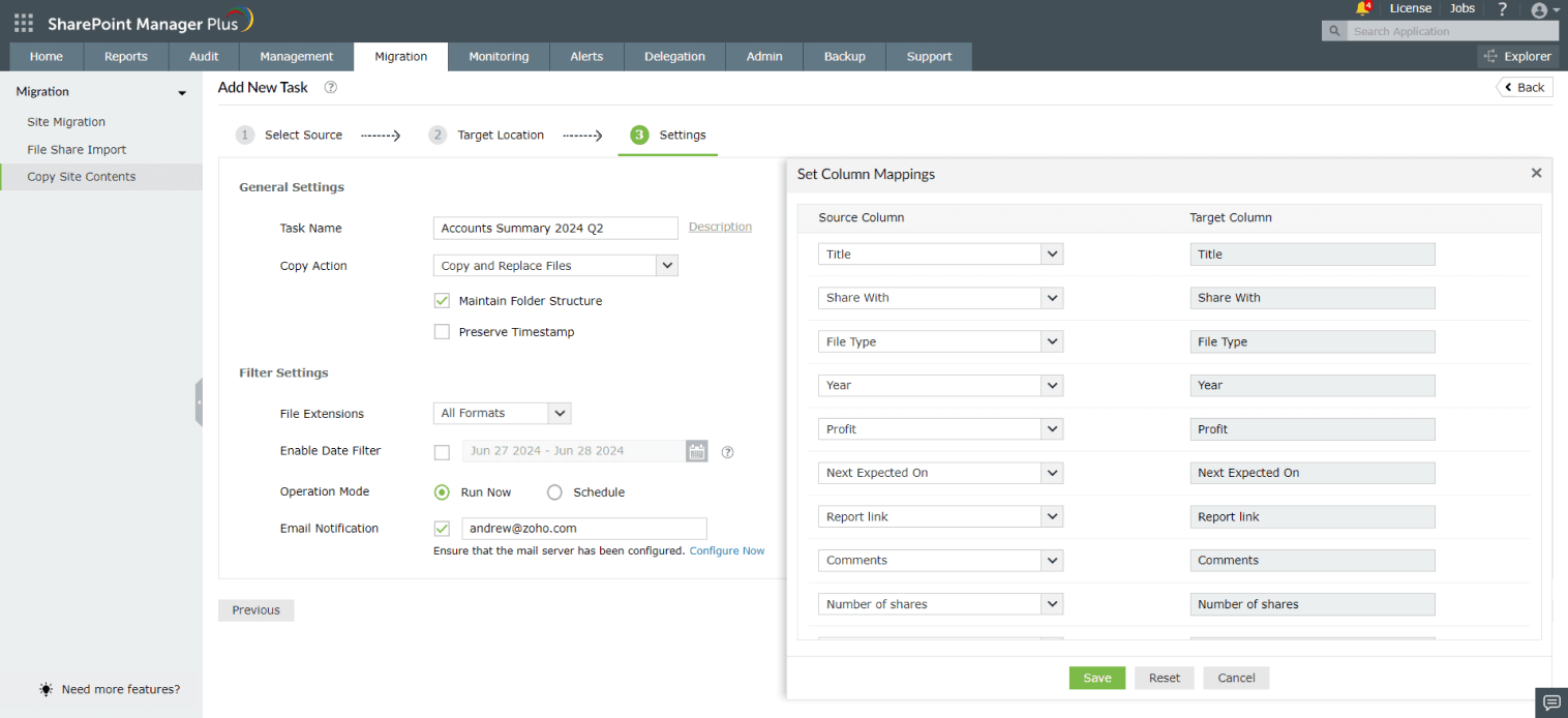 Difficulty in preserving metadata