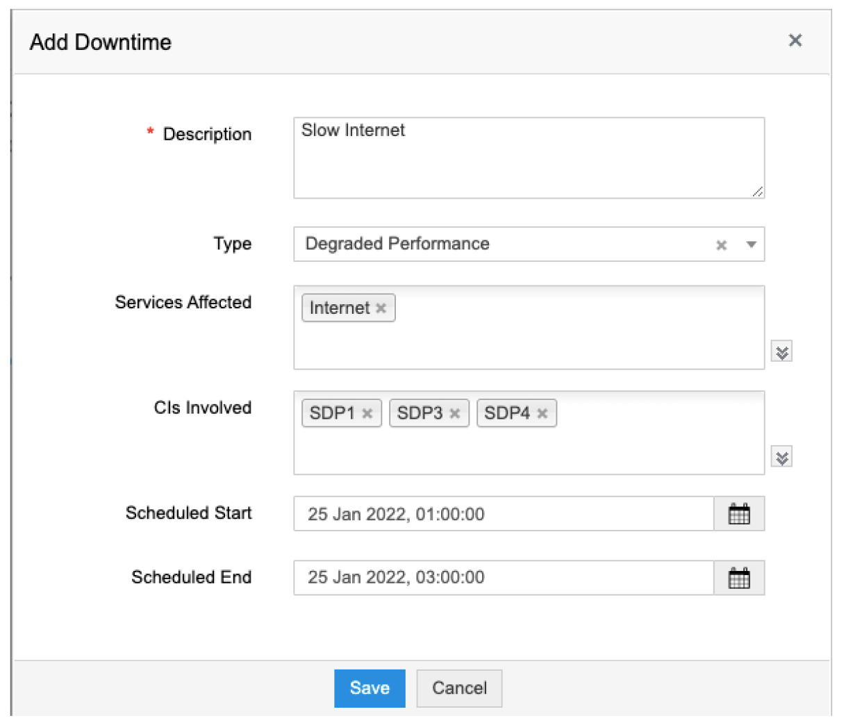 IT release management downtime