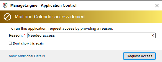 Request Access