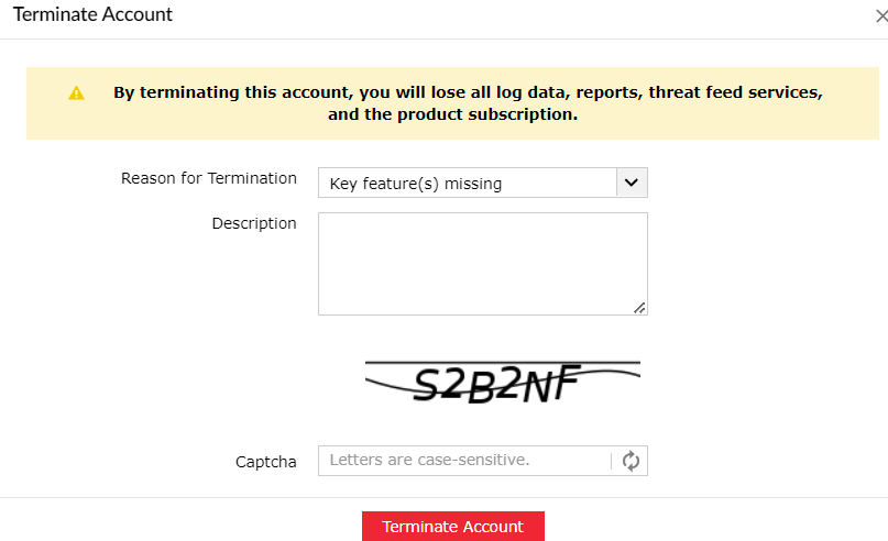 MSSP My Account Settings