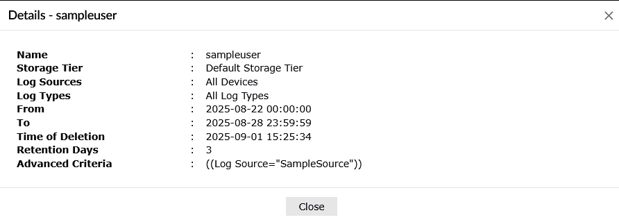 Reload Historical Logs