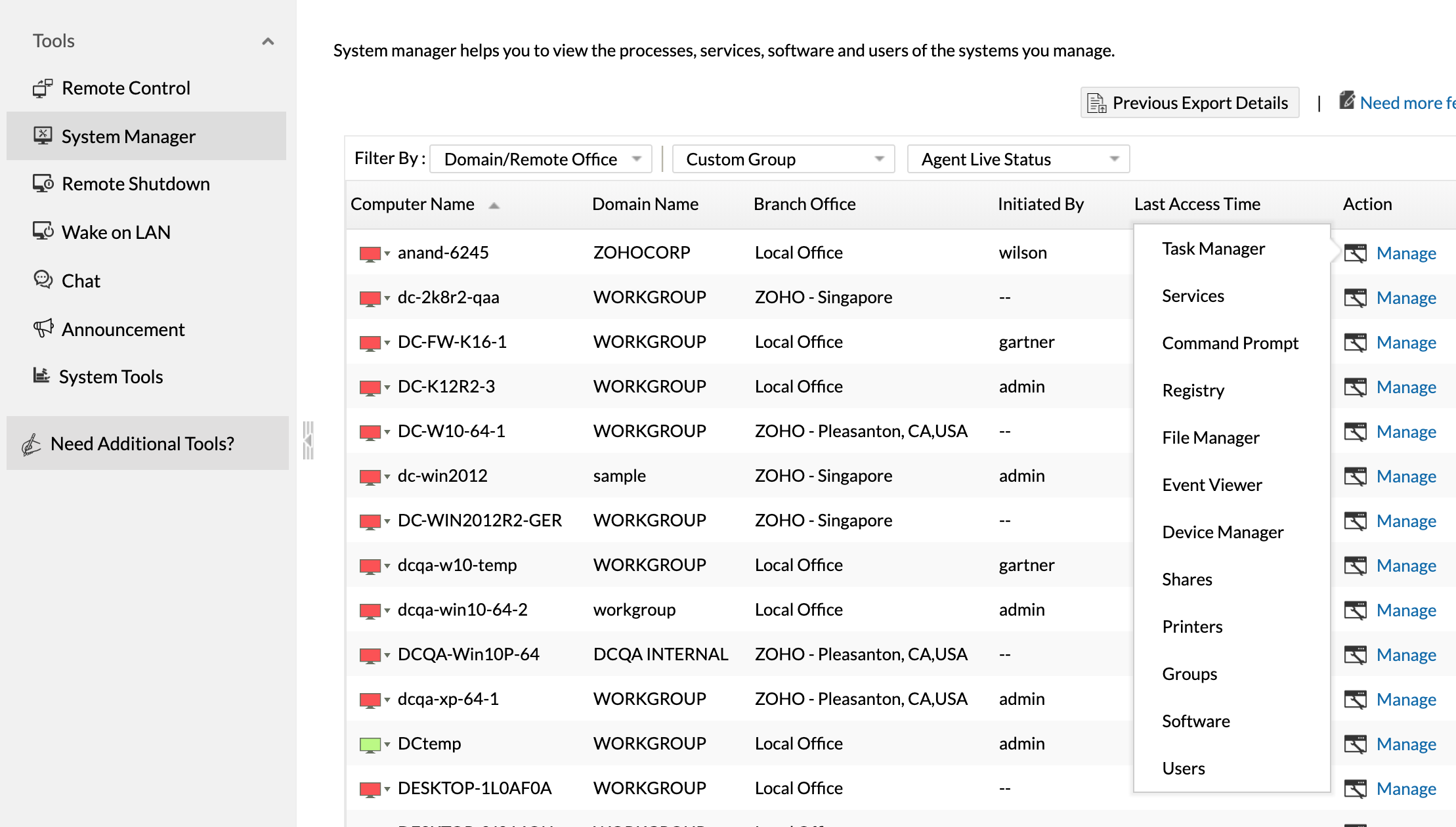 Windows 10 Admin Tools