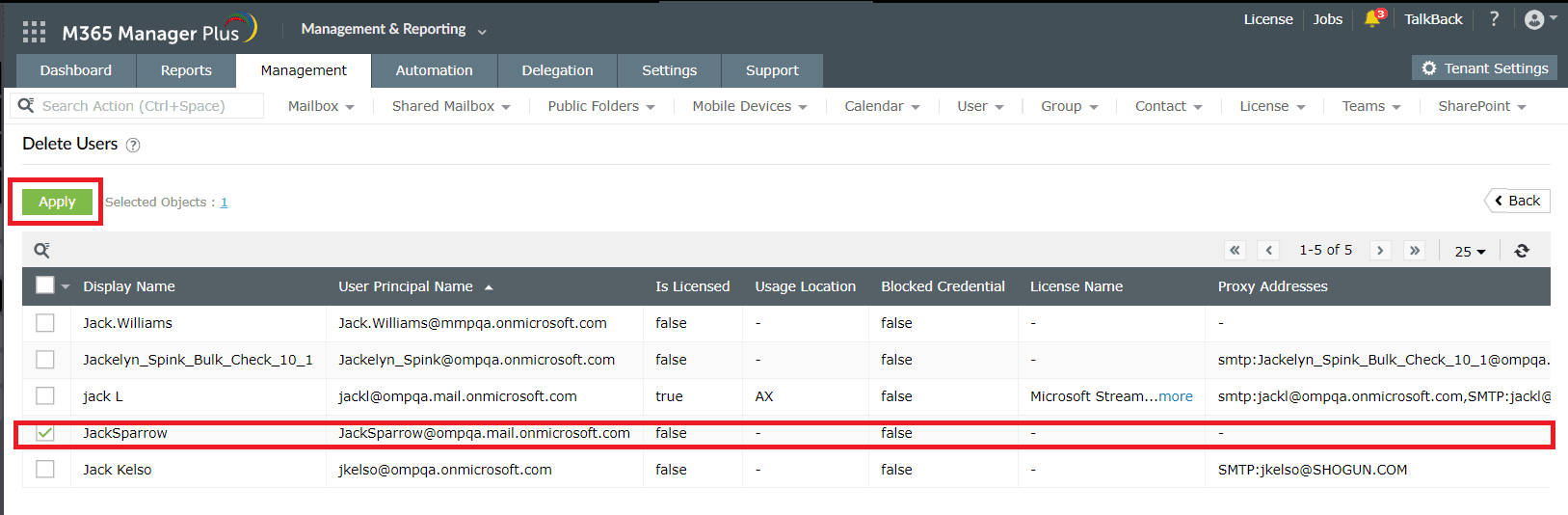 manage groups and group memberships using M365 Manager Plus