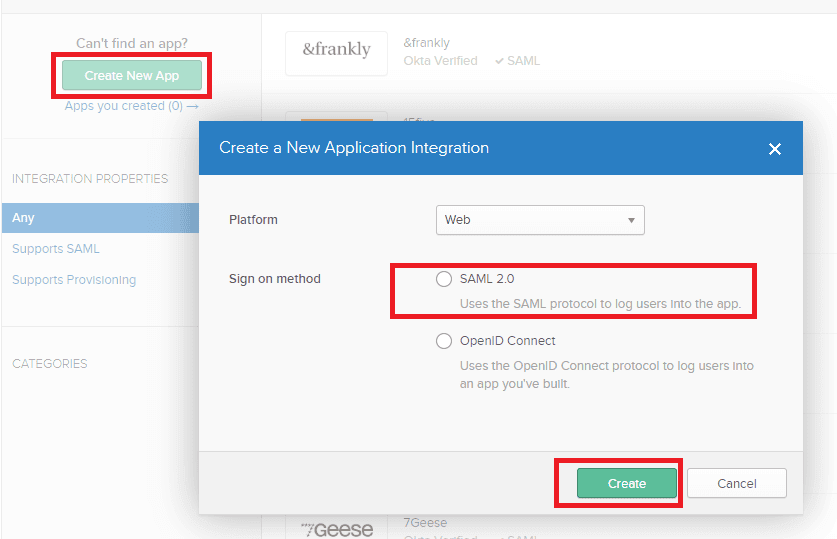 Steps to configure ADManager Plus in Okta