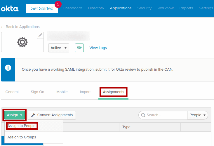 Steps to configure ADManager Plus in Okta