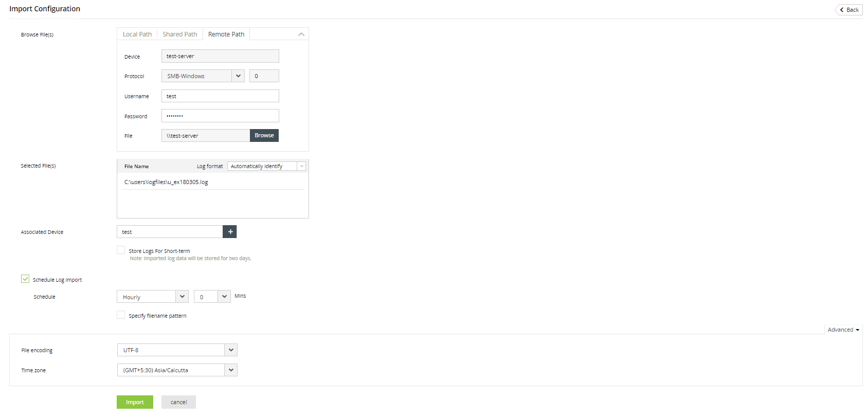 Password based Authentication