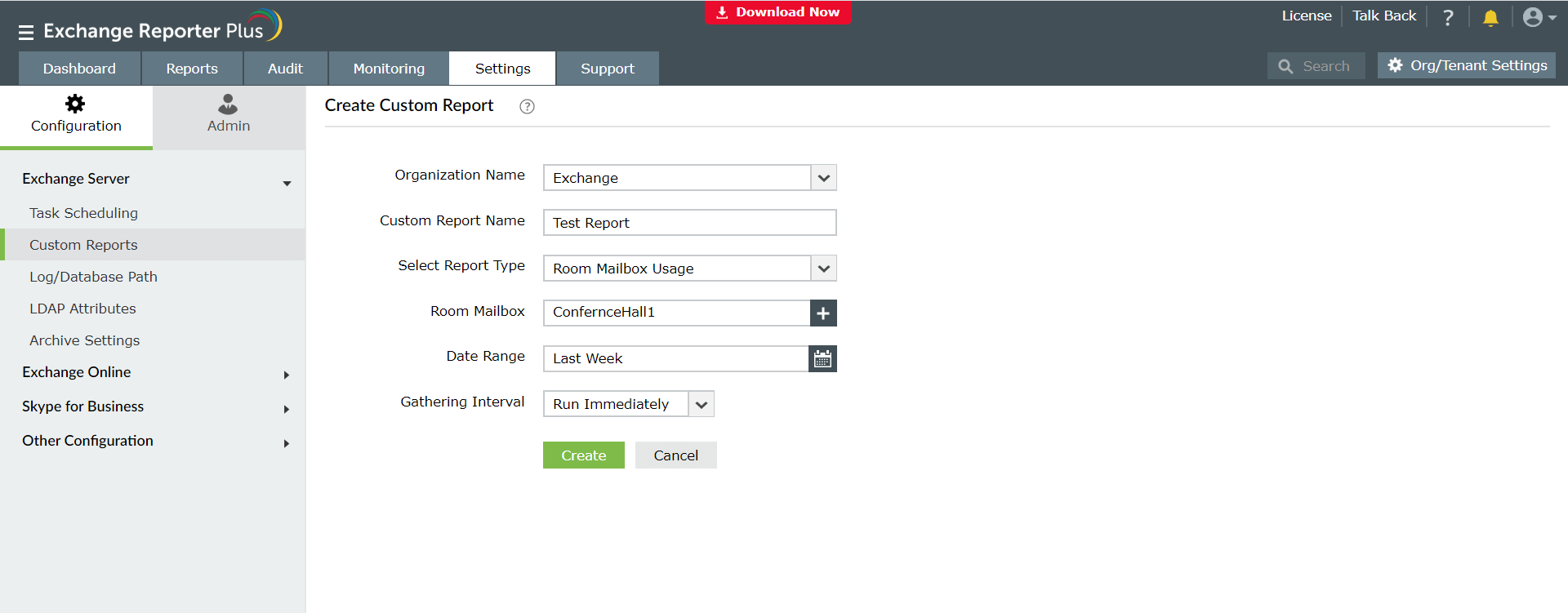 creating-custom-reports-using-exchange-reporter-plus