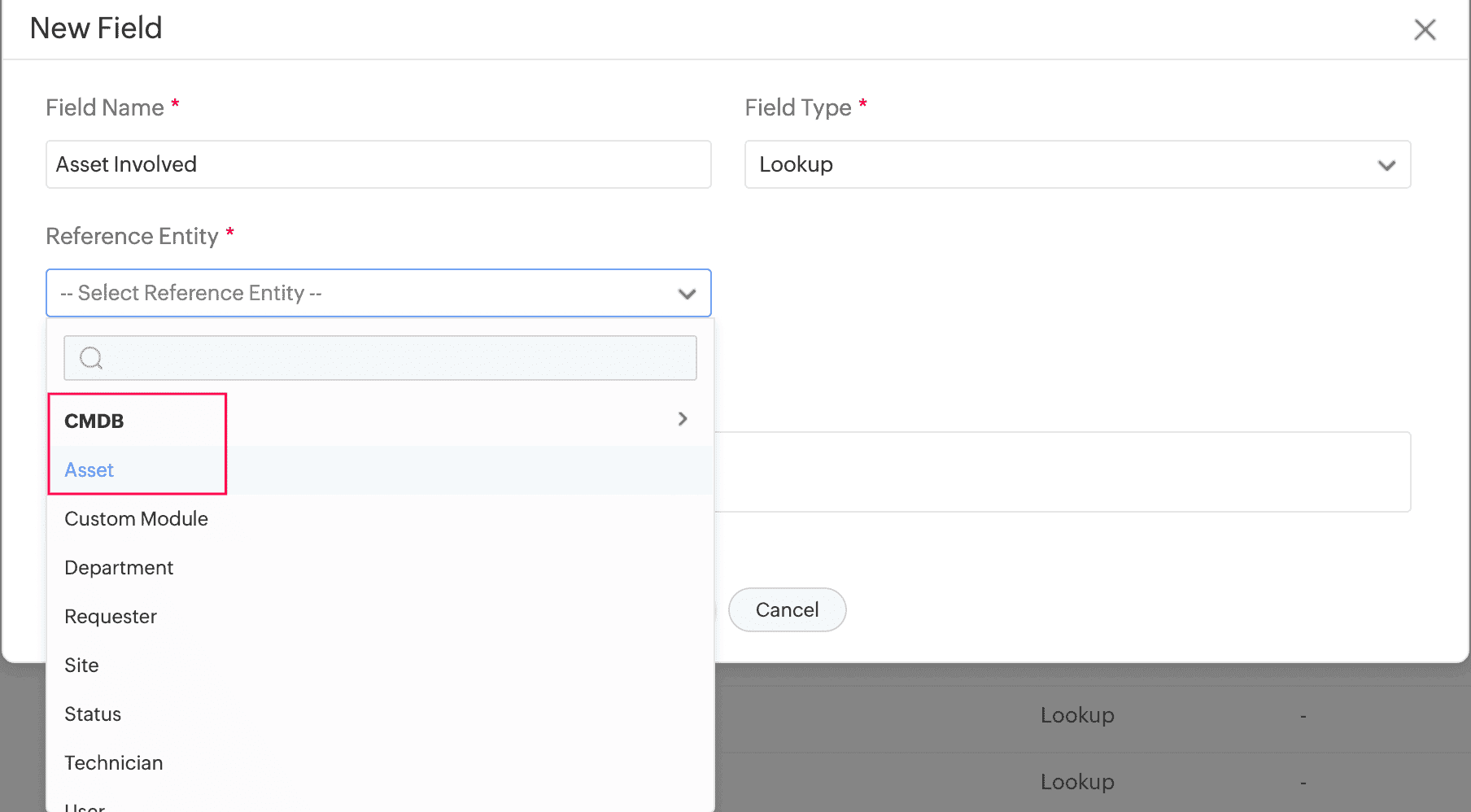 Requests UDF Lookup Fields Enhancements