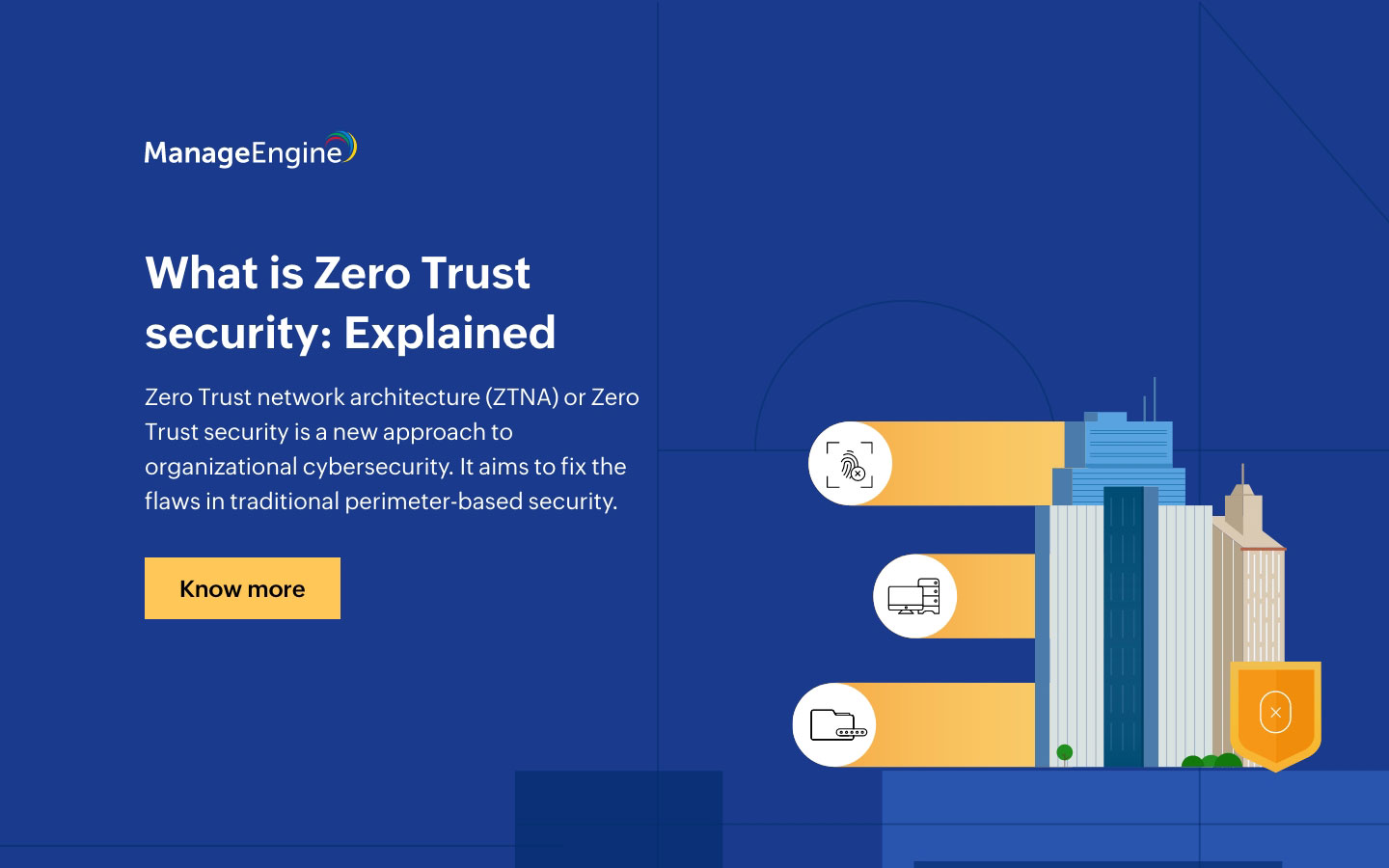 What is Zero Trust Security? | Key Principles of Zero Trust - ManageEngine